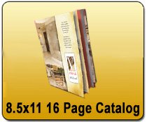 Wholesale 8.5x11 16 Page Catalog Printing