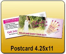 Wholesale 4.25x11 Postcards Printing 