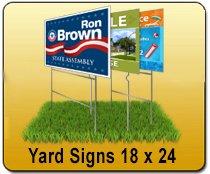 Wholesale Yard Signs Printing Service - 18x24 Yard Sign