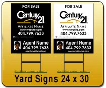 Wholesale 24x30 Yard Signs Printing Service for resellers